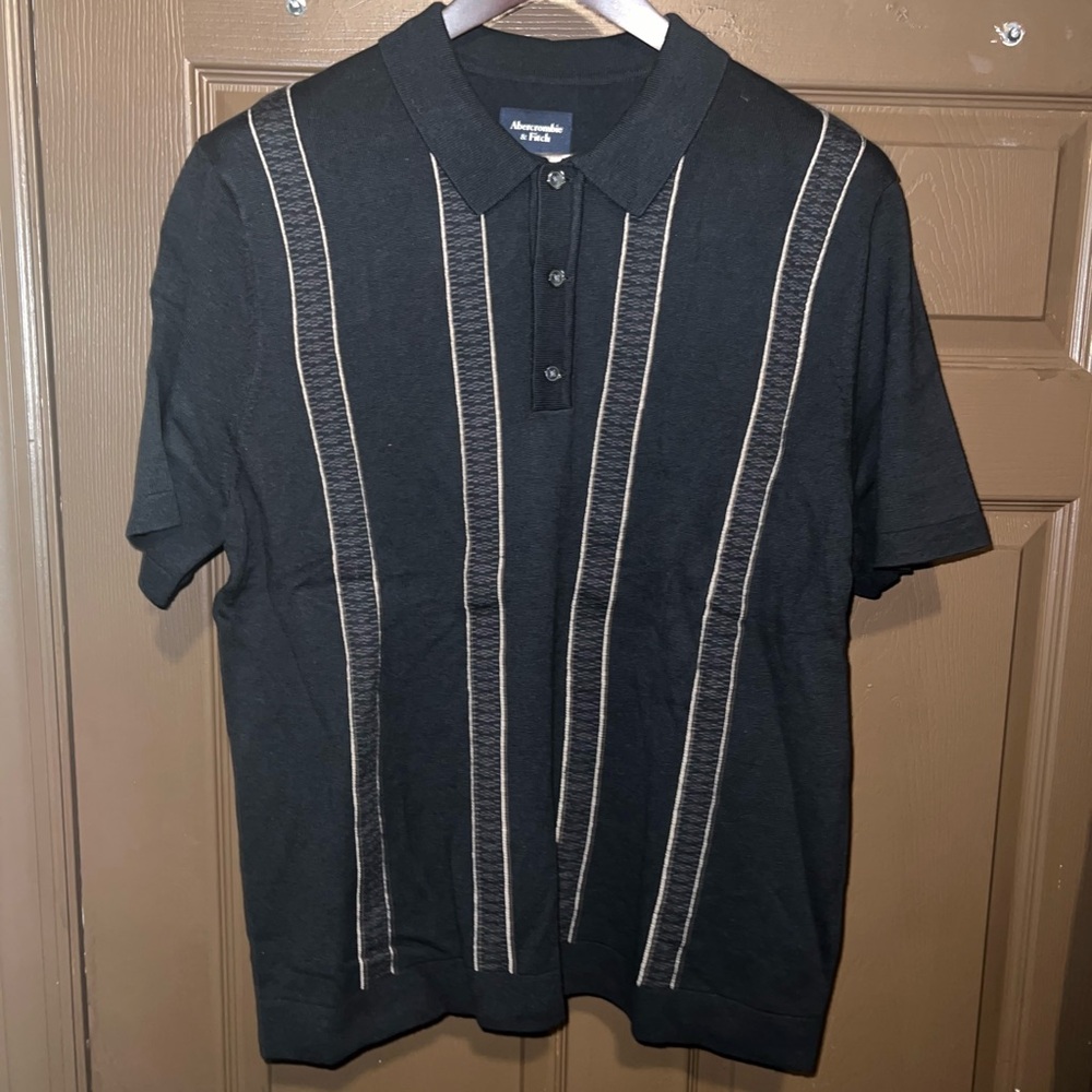 Abercrombie Lightweight & Breathable Cotton Polo Large